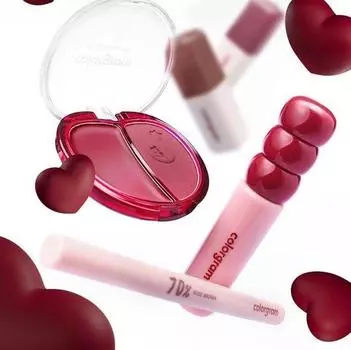 Colorgram Tanghulu Tangle Tint Red Balm Специальный набор (Тинт + Подводка + Румяна)