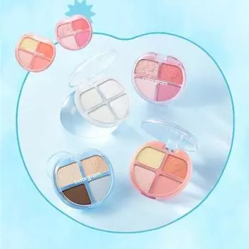 Colorgram Tintin Dory Палетка теней для век 4 г 4 цвета 1. Glitter Dory