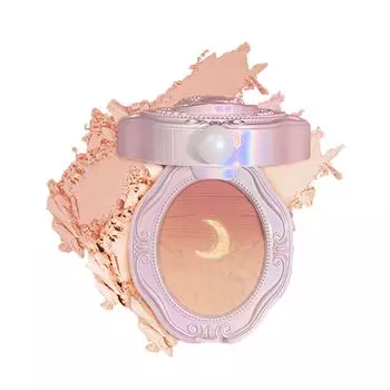 COLORROSE Cameo Gradient Cheek Elegant Pink High Adhesion Soft Pearl Mirror Included COLORROSE Queen s (02 Moon)