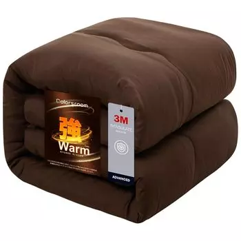 Colorsroom Single Warmer than For Odor and Dust Mite Dust 150 x Brown Comforter, Feathers, Thinsulate, Winter, Warm, 2.0KG, Washable, Lightweight,