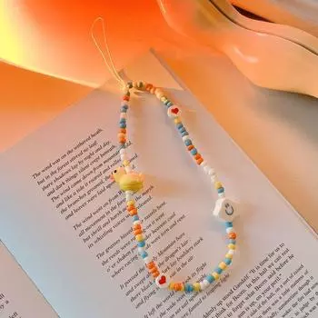 Colour Mixture Mobile Phone Lanyard Butterfly Backpack Pendant Backpack Decoration Style D