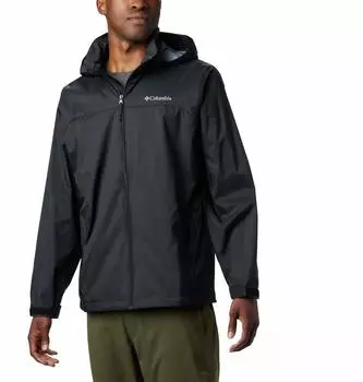 Columbia Glennaker Lake Rain Jacket US Small Black Mens Size Color чёрный