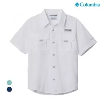 Columbia Kids Kids Pfg Bahamas Рубашки с коротким рукавом Белые White/115(XXS)