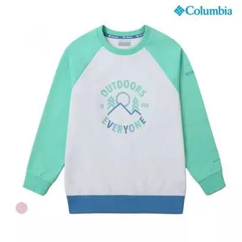 Columbia Kids Kids Setup Crewneck Толстовка Толстовка Белая White/110