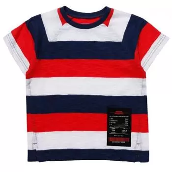 [Comance] Футболка Comance Shine с тремя полосками Red/100