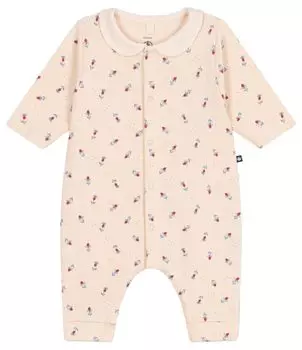 Combinaison A0CFS Milky 3 месяца 60см [Petit Bateau] Белый/Многоцветный
