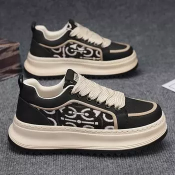 Combination 2025 Guochao ethnic wind random flower camouflage sports board shoes men s live broadcast students outdoor catwalk trendy shoes men 39