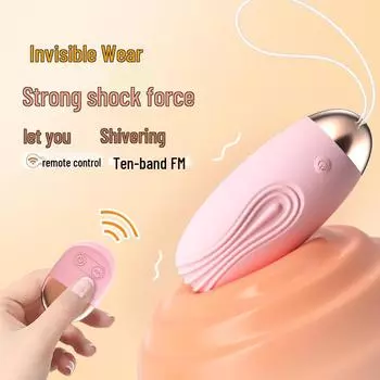Comele Little Whale Wireless Remote Vibrating Egg Massager for Women