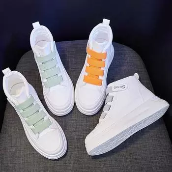 comemore Новые женские повседневные туфли из искусственной кожи на плоской подошве с противоскользящим покрытием женские кроссовки для активного отдыха женские высокие туфли Zapatos De Mujer 35