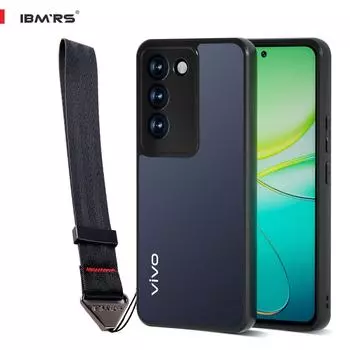 (Comes with wrist strap)IBMRS (Anti-Scratch Dual Coating) Compatible with vivo T3 5G Case , camo Clear Hard Back Shockproof Protective Cover