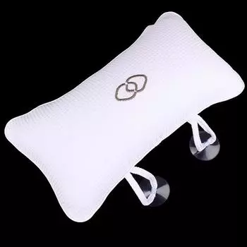 Подушка для ванны Comfort Neck Back с противоскользящим покрытием, гидромассажная ванна, мягкая подушка для ванны, подголовник с массажной присоской, аксессуары для подушки для гидромассажной ванны белый