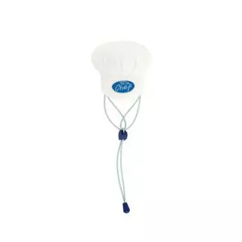 Comfortable Cat Chef Hat Drawstring Pet Cosplay Headwear Funny Dogs Chef Cap Kitten