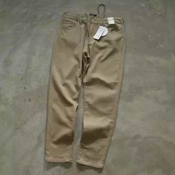 Comfortable Control Orders Exported to Japan Women clothes Autumn Casual Pants High Quality Classic Five-Bag Skinny Pants All-Matching Ol Jeans Women Khaki L