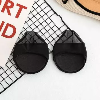 Comfortable Girls Anti-Slip Summer Women Hosiery Half Palm Socks Invisible Socks Forefoot Insoles