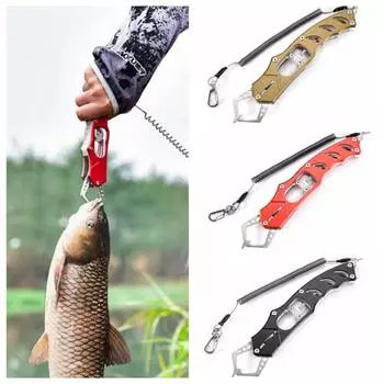 Comfortable Grip Fish Nose Pliers Aluminum Zinc Zinc Alloy Fishing Lip Grip Grabber Fishing Harpoon