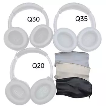 Comfortable Headband Cover for Life Q20 Q35 Headphones Headbeam Skin Protector r Cover Headbeam Cushions Sleeve чёрный
