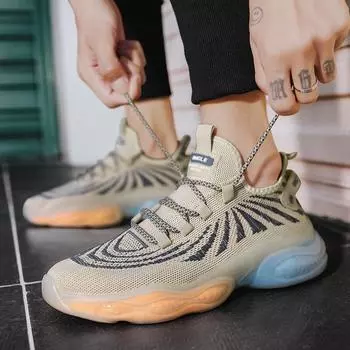 Удобные кроссовки Мужские туфли на платформе Модные кроссовки для мужчин Дизайнерские удобные мужские кроссовки Повседневная спортивная обувь 39