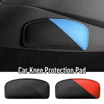 Comfortable Suede Car Knee Pad Auto Cushion Elastic Memory Foam Leg Pad Door Armrest Elbow Pads Headrest Car Accessories