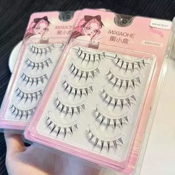 Comic Air Natural Curling False Eyelashes Barbie Doll Enlarges Eyes And Flex Eyelashes
