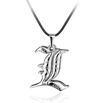 Comic Death Note Dubbele l Yagami Niet-основной Ketting Smart Anime Hanger Косплей Ожерелье