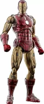 Comic Masterpiece DIECAST Origins Collection Marvel Comics Фигурка Iron Man Scale Red 1/6