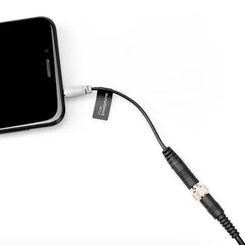 COMICA CVM-SPX Женский 3,5 мм аудиокабель-переходник для микрофонного кабеля для iPhone Samsung CVM-D-SPX