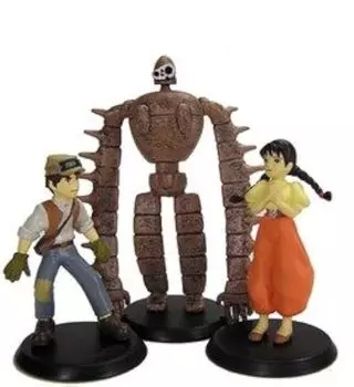 Comica Studio Ghibli Collection Series Коллекция изображений Набор «Небесный замок Лапута» из 3 предметов