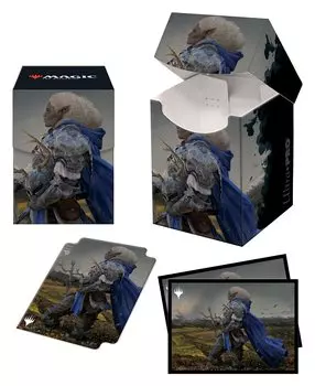 Commander Adventures in The Forgotten Realms PRO Deck Box и 100 карточных протекторов V4 The Gathering 100+ Magic