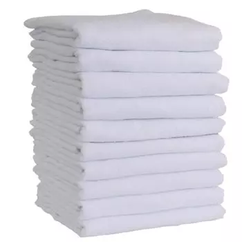 Commercial Bath Towel Set of 10 60 x 120cm 600 Momme NYT-10-BT (White)