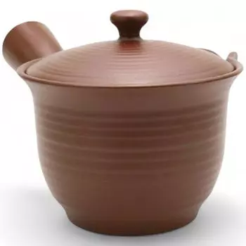 Commercial Teapot with Made in Japan J-kitchens Tokoname-yaki Strainer, 430cc,