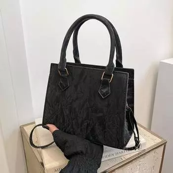 Сумка для поездок на работу, повседневная и красивая, большой вместимости Ms. Toth 2024 новая осенняя большая сумка простая сумка через плечо чёрный