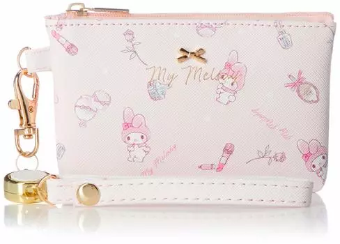 Commuter Pass with Reel Allover Pattern SR1 Ladies My Melody [Aldi]