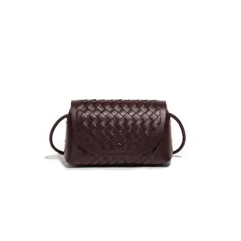 Commuter Versatile Small Bags, Fresh, Fashionable and Trendy, Hand-woven Bags, Niche Retro Single-shoulder Crossbody Women s Bags