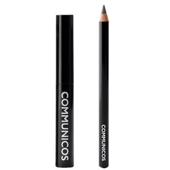 Comnicos care Mascara Eyebrow Pencil Black Eyebrow mascara Black Beard mascara Black hair Resistant to sebum and sweat Gray hair dye [Eyebrow 2-piece чёрный