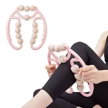 Como Life Массаж всего тела Массаж всего тела Мышцы тела Щипковая ручка Вращающаяся 12 Верхние плечи Ролик, Ролик, Ролик, Расслабление, Тип, Тип, Шарики, розовый