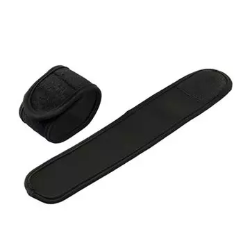 Como Life Warm Titanium Теплый браслет из титана Теплый браслет Грелка для запястий и лодыжек Черный Не требует питания Просто сверните его Титановое покрытие