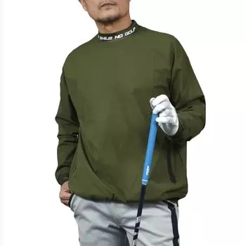 COMON GOLF Одежда для гольфа для больших размеров для мужчин цвета хаки, Ветровка, Пуловер, Куртка-писте, Сборки, Размер, Водонепроницаемый, Карманы, Весна, Осень, Зима, CG-JK301S, XL,