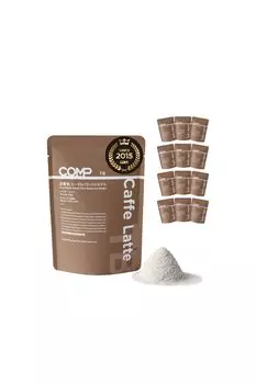 COMP Powder TB Caffe Latte 12 пакетиков 1 полноценный прием пищи Белок Пищевые волокна Витамины Минералы Полифенолы (v.1.0 4,800ккал 1,152г коробка)