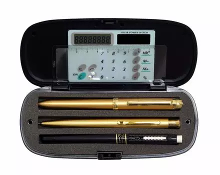 Compact Penstock II 2C Custom Pen Set in a Presentation Includes a plastic a card a an mechanical pencil a ballpoint a mechanical a and a black чёрный