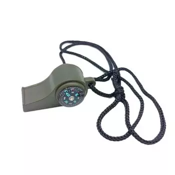 Compass 3 in 1 Emergency Whistle 3 in 1 Outdoor Survival Whistle 3 in 1 Survival Whistle Camping