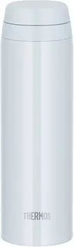 compatible Thermos Water Bottle Vacuum Insulated Mobile Mug 500ml White Gray WHGY [Dishwasher model] JOR-500