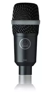 Compatible with a wide range of AKG percussion instruments to guitar Dynamic microphone D40 amplifiers.