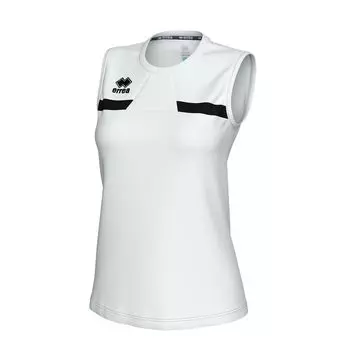 Competition Sleeveless Shirt MARGIE JR [Elea] White/Black