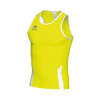 Competition Tank Top REGIS Neon [Elea] Men s Yellow/White