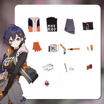 Complete Of Set Zenless Zone Zero Belle Wise Two Roleplaying Game Costume Anime BELLE,S