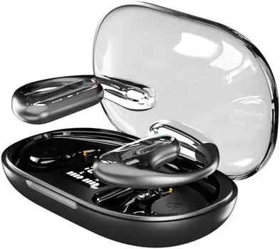completely wireless Bluetooth clear powerful open can be worn for long periods of tap for exercise and commuting Over-the-ear earphones, earphones,