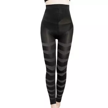 Compression compression black L [MWDGHIOP] leggings, spats, women s 10-minute length,