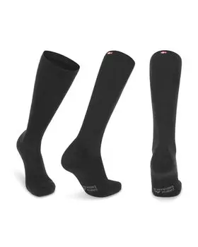 Compression socks all black cm 1 pair [DANISH ENDURANCE] 28.5~30.5