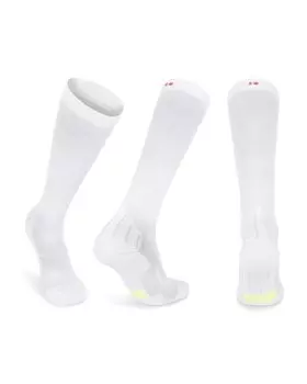 Compression socks all white cm 1 pair [DANISH ENDURANCE] 25.0-28.0