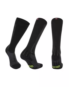 Compression socks cm 1 pair [DANISH ENDURANCE] black/gray 25.0~28.0